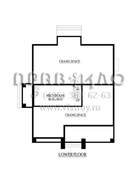 Проект двухэтажного дома без гаража в скандинавском стиле S5-294 (341-00111)