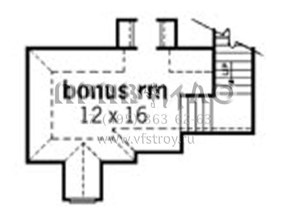Проект одноэтажного дома с гаражом на две машины в английском стиле S5-145 (9035-00137)