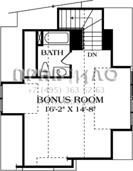 Проект одноэтажного дома с гаражом на две машины в современном стиле S5-375 (3323-00341)