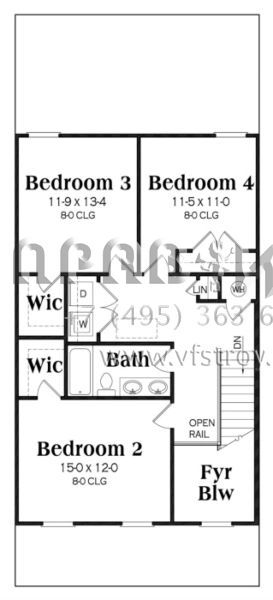 Проект двухэтажного дома без гаража в современном стиле S5-187 (009-00137)