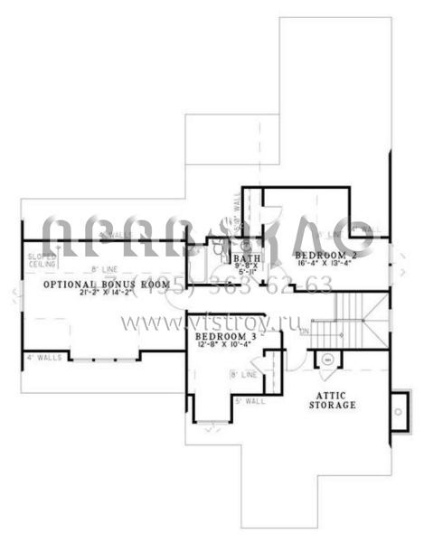 Проект двухэтажного дома с гаражом на две машины в современном стиле S5-170 (110-00744)