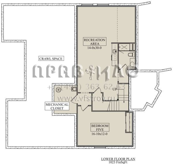 Проект двухэтажного дома с гаражом на три и более машин в скандинавском стиле S5-307 (5631-00115)