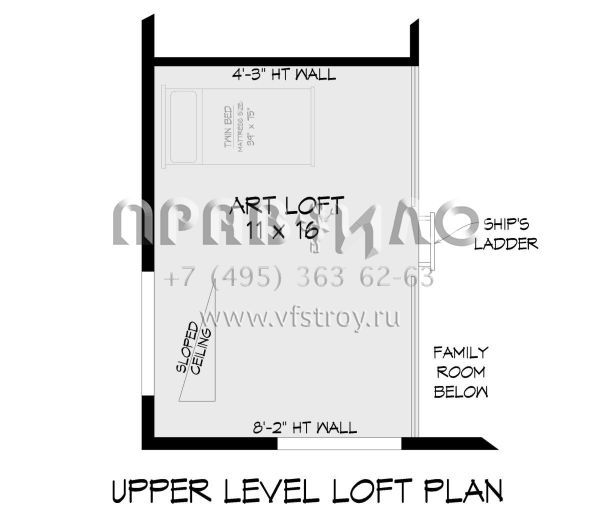 Проект трехэтажного дома с гаражом на две машины в современном стиле S5-145 (940-00234)