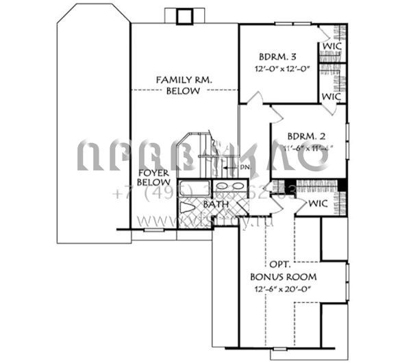 Проект двухэтажного дома с гаражом на две машины в английском стиле S5-180 (8594-00046)