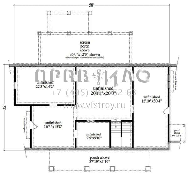 Проект двухэтажного дома с гаражом на две машины в современном стиле S5-273 (957-00055)