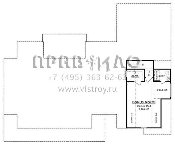 Проект одноэтажного дома с гаражом на две машины в стиле Ранчо S5-229 (041-00151)
