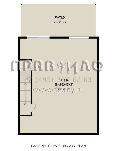 Проект двухэтажного дома без гаража в современном стиле S5-139 (940-00452)