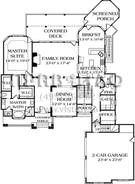 Проект одноэтажного дома с гаражом на две машины в современном стиле S5-329 (3323-00339)
