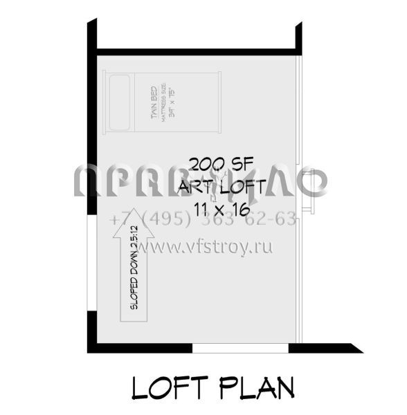 Проект двухэтажного дома с гаражом на две машины в современном стиле S5-146 (940-00363)