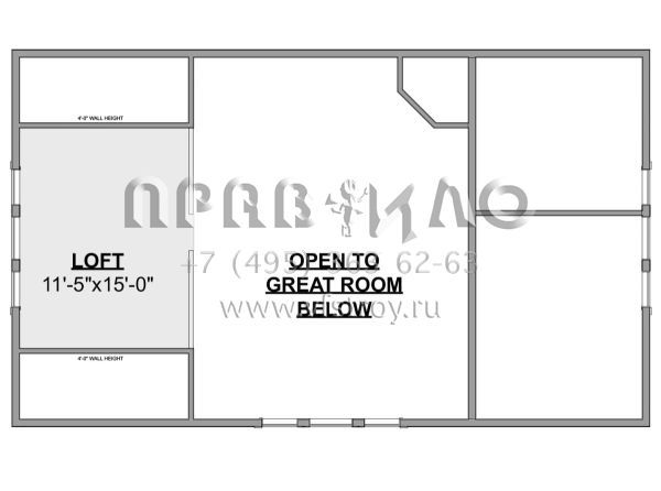 Проект двухэтажного дома без гаража в современном стиле S5-124 (1462-00046)