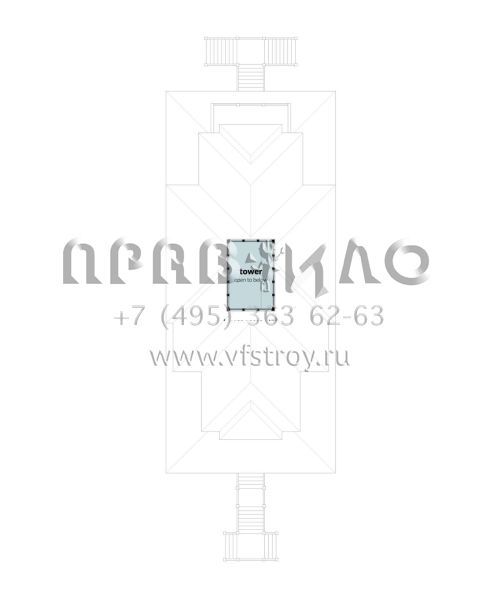 Проект трехэтажного дома с гаражом на три и более машин в прибрежном стиле S5-386 (028-00186)