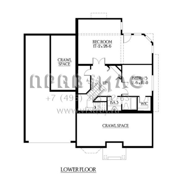 Проект двухэтажного дома с гаражом на три и более машин в скандинавском стиле S5-412 (341-00232)