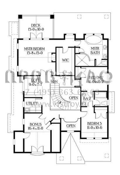 Проект двухэтажного дома с гаражом на две машины в скандинавском стиле S5-315 (341-00214)