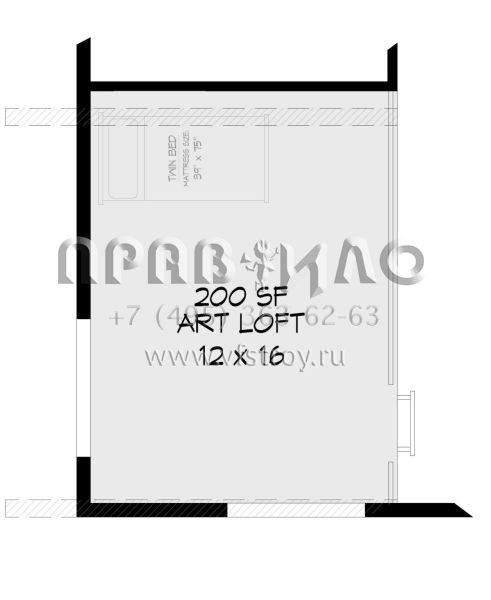 Проект двухэтажного дома без гаража в современном стиле S5-203 (940-00565)