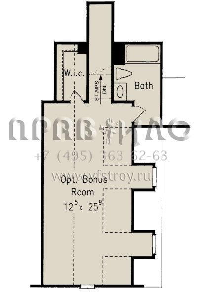 Проект одноэтажного дома с гаражом на две машины в стиле Ранчо S5-156 (8594-00364)