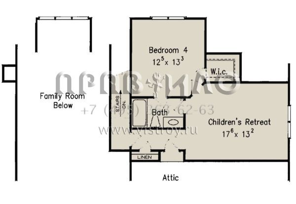 Проект одноэтажного дома с гаражом на две машины в стиле Ранчо S5-230 (8594-00371)