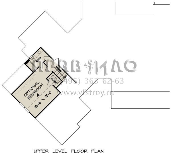 Проект одноэтажного дома с гаражом на две машины в стиле Ранчо S5-262 (6082-00176)