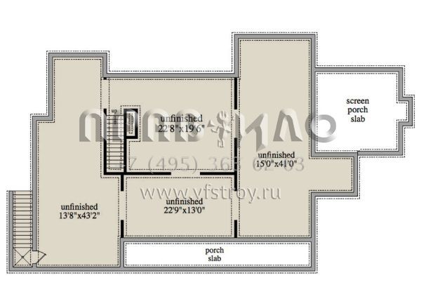 Проект двухэтажного дома с гаражом на две машины в американском стиле S5-298 (957-00071)