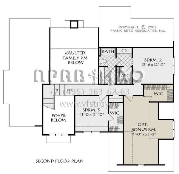 Проект двухэтажного дома с гаражом на две машины в английском стиле S5-223 (8594-00023)