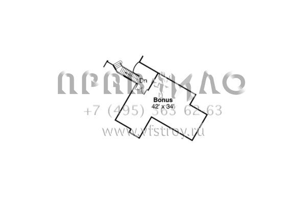 Проект двухэтажного дома с гаражом на три и более машин в скандинавском стиле S5-435 (035-00719)