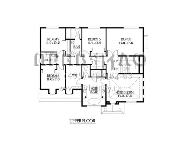 Проект двухэтажного дома с гаражом на две машины в скандинавском стиле S5-320 (341-00132)