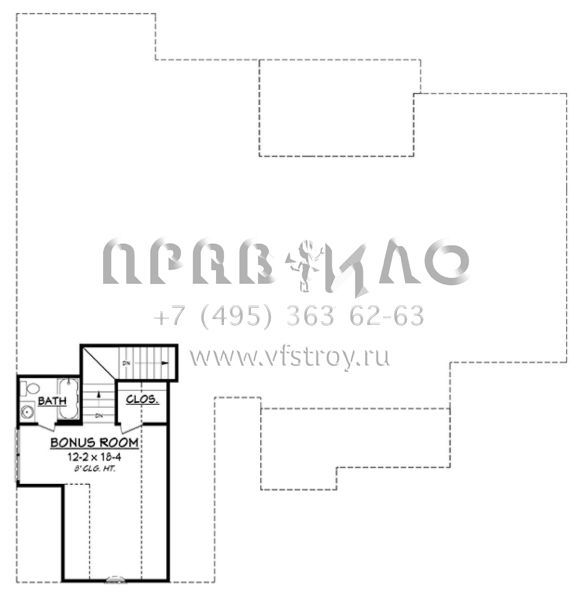 Проект одноэтажного дома с гаражом на две машины в стиле Ранчо S5-216 (041-00155)