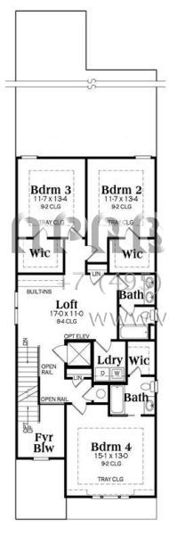 Проект трехэтажного дома с гаражом на две машины в американском стиле S5-289 (009-00251)