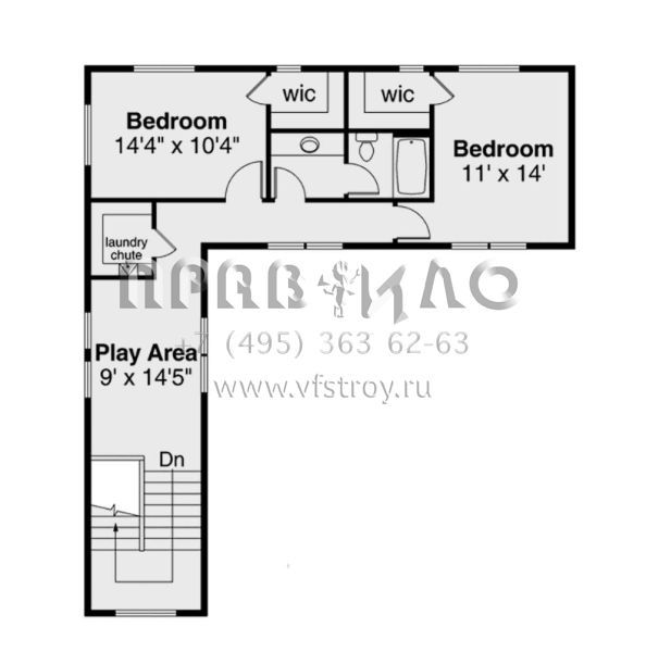 Проект двухэтажного дома с гаражом на две машины в современном стиле S5-255 (035-01001)