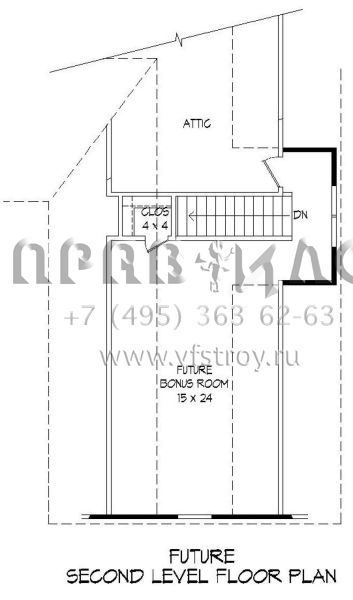 Проект одноэтажного дома с гаражом на две машины в стиле Ранчо S5-214 (940-00023)
