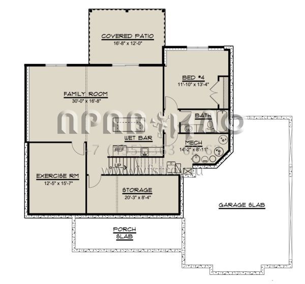 Проект двухэтажного дома с гаражом на две машины в американском стиле S5-232 (5032-00021)