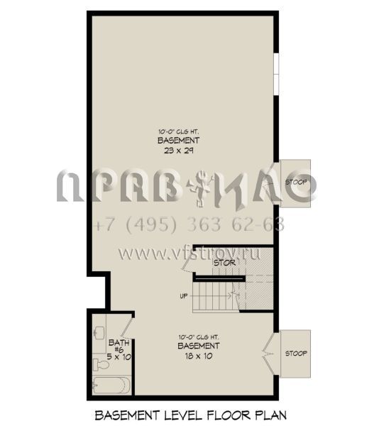 Проект трехэтажного дома с гаражом на две машины в современном стиле S5-218 (940-00909)