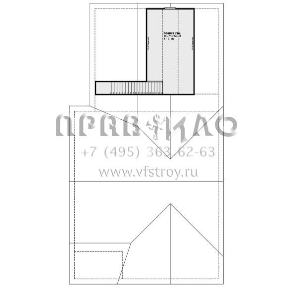 Проект двухэтажного дома с гаражом на две машины в современном стиле S5-214 (7174-00007)