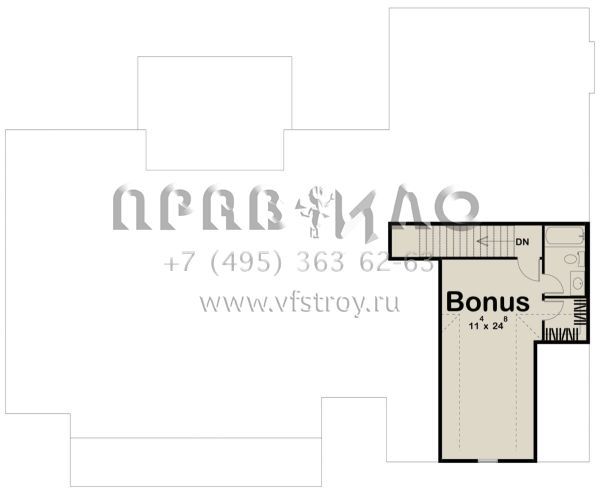 Проект одноэтажного дома с гаражом на две машины в стиле Ранчо S5-226 (963-00575)