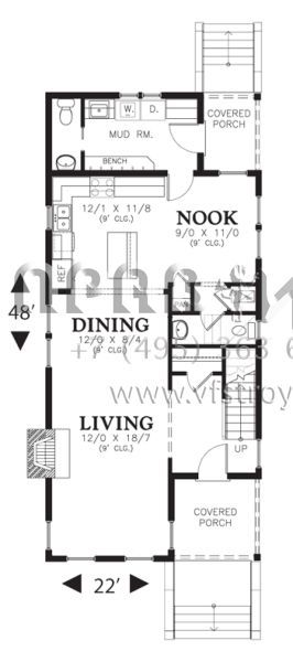 Проект двухэтажного дома без гаража в современном стиле S5-157 (2559-00213)