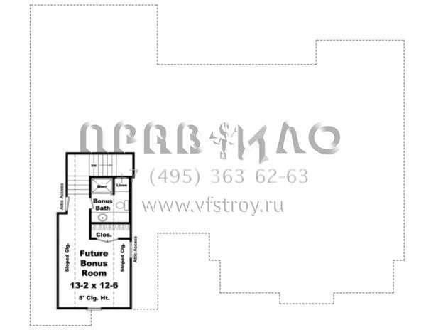Проект одноэтажного дома с гаражом на две машины в стиле Ранчо S5-195 (348-00119)