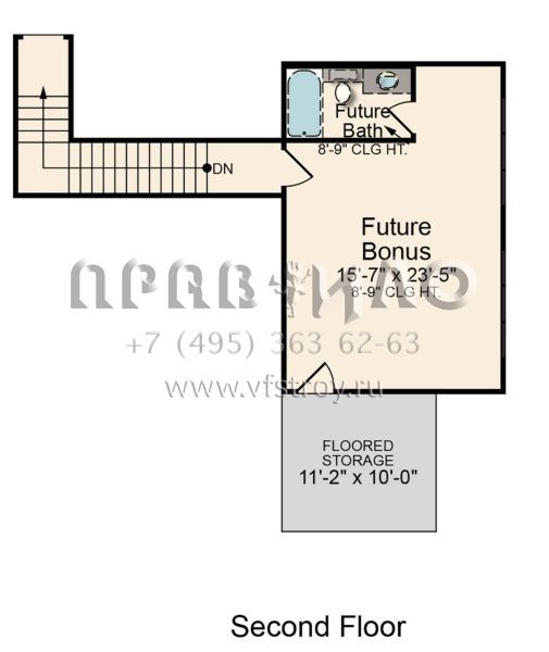 Проект одноэтажного дома с гаражом на три и более машин в современном стиле S5-469 (5995-00001)