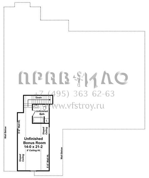 Проект одноэтажного дома с гаражом на две машины в стиле Ранчо S5-200 (348-00272)
