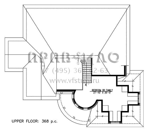 Проект двухэтажного дома с гаражом на две машины в английском стиле S5-184 (1785-00084)