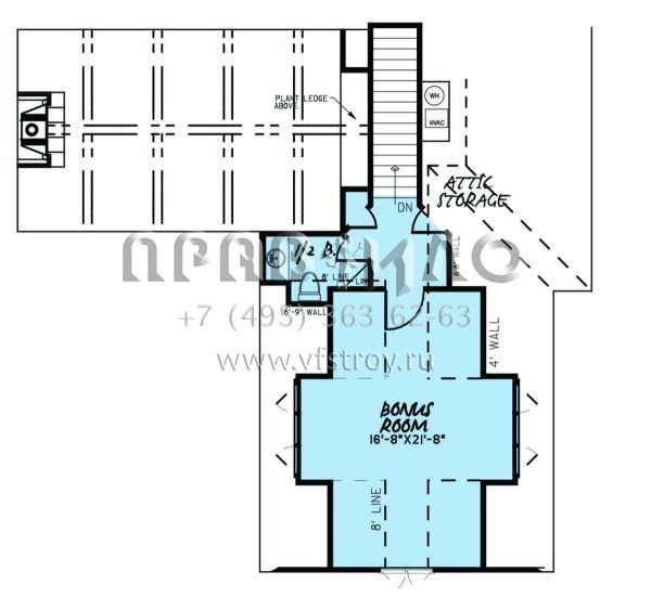Проект одноэтажного дома с гаражом на три и более машин в современном стиле S5-176 (8318-00146)