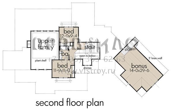 Проект двухэтажного дома с гаражом на две машины в современном стиле S5-223 (9401-00092)