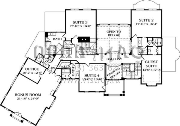Проект двухэтажного дома с гаражом на две машины в современном стиле S5-756 (3323-00504)