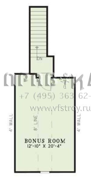 Проект одноэтажного дома с гаражом на две машины в стиле Ранчо S5-174 (110-00398)