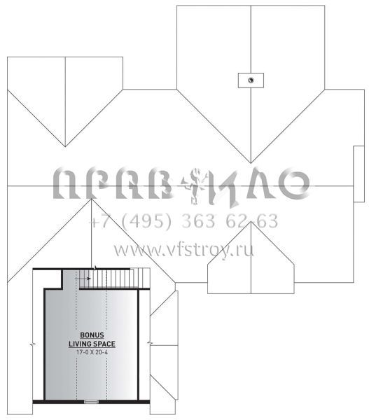 Проект двухэтажного дома с гаражом на две машины в современном стиле S5-193 (034-00663)