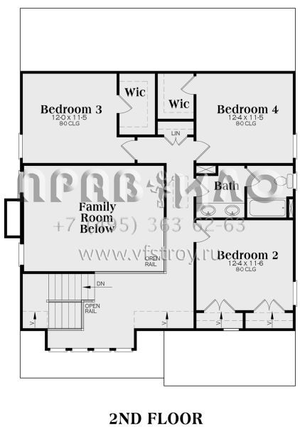 Проект двухэтажного дома с гаражом на две машины в стиле Готика S5-188 (009-00042)