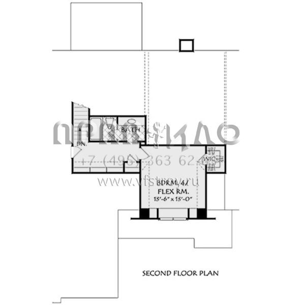Проект двухэтажного дома с гаражом на две машины в английском стиле S5-212 (8594-00081)