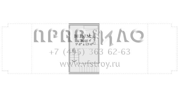 Проект двухэтажного дома без гаража в современном стиле S5-75 (6422-00093)