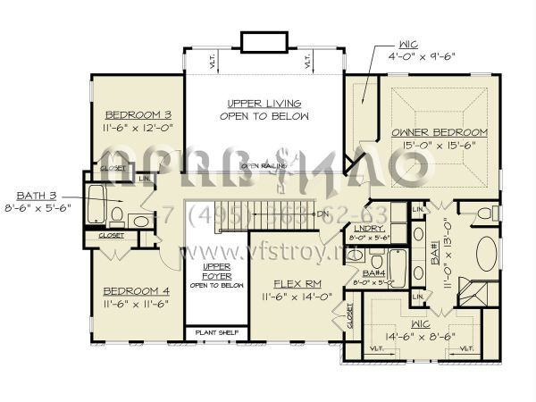 Проект двухэтажного дома с гаражом на две машины в современном стиле S5-265 (4195-00070)