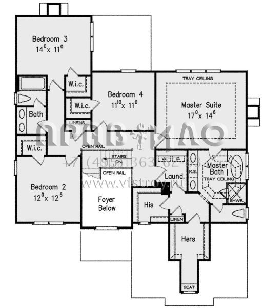 Проект двухэтажного дома с гаражом на две машины в стиле Ранчо S5-244 (8594-00250)