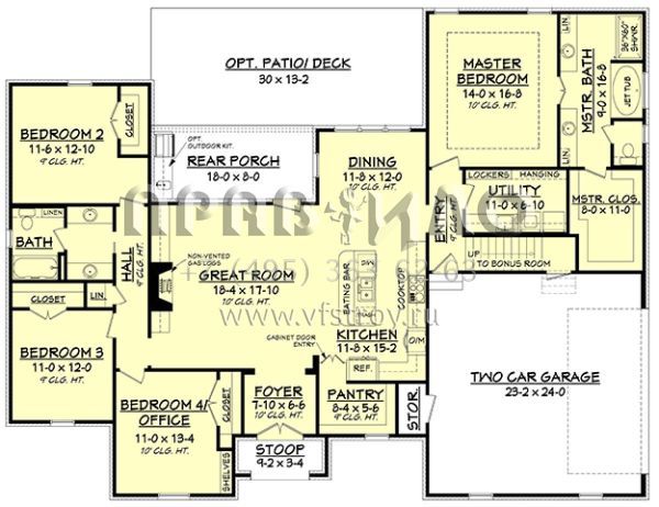 Проект двухэтажного дома с гаражом на две машины в английском стиле S5-205 (041-00141)