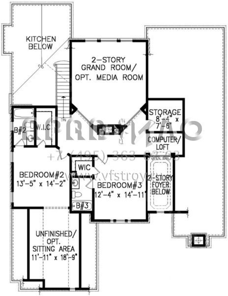 Проект двухэтажного дома с гаражом на две машины в английском стиле S5-278 (699-00123)